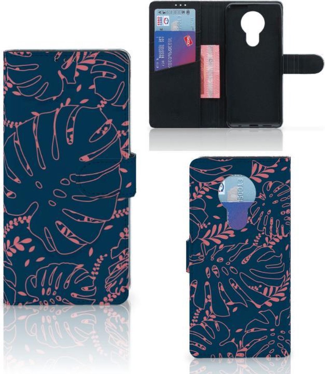 Nokia 5.3 Hoesje Palm Leaves