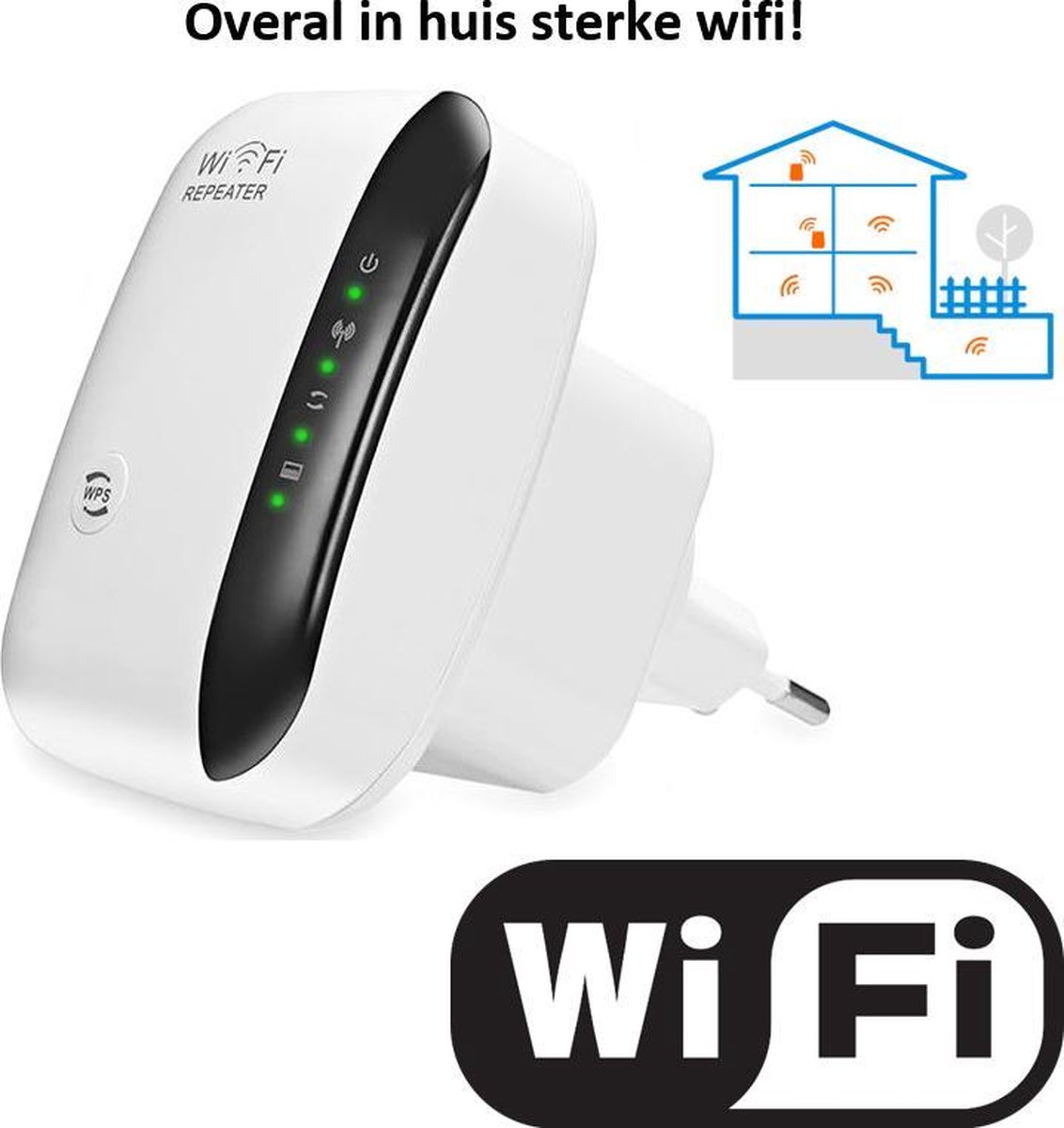 Living Needs Wifi Versterker Wifi Repeater Wifi Versterker stopcontact.