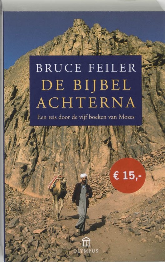 Cover van het boek 'De bijbel achterna'