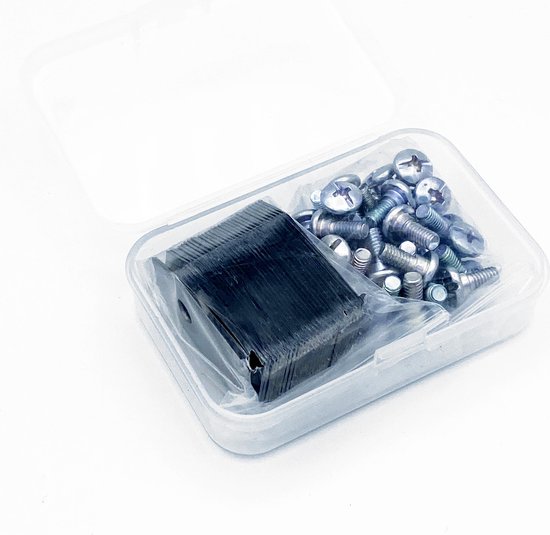 Mesjes voor Husqvarna automower - reservemessen voor Gardena robotmaaier - 30st - RVS - plastic box - Megoo® van Megoo® — afbeelding 4