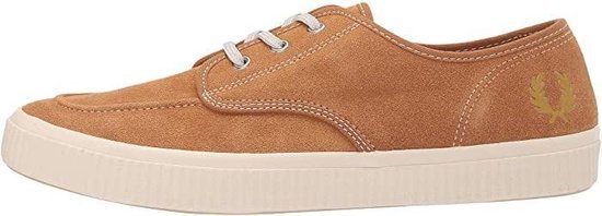 Fred Perry pour hommes sneakers chaussures habillées - Ealing Low Suede  Brown Sugar -... | bol.com