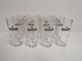 Heineken bierglas amsterdammertje vaasje 'Voerman' doos 12x25cl bierglazen bier glas glazen