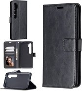 Xiaomi Mi Note 10 Lite hoesje book case zwart