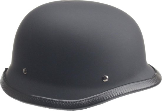 Duitse helm | mannen & vrouwen| maat XL | mat zwart | bol.com