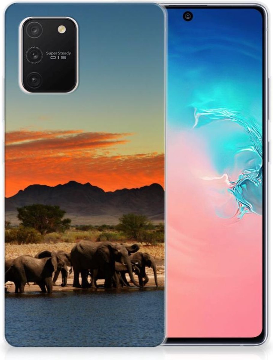 Samsung Galaxy S10 Lite TPU Hoesje Olifanten