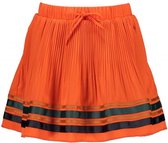 NONO Meisjes rokjes NONO Nulan solid plissee skirt with mult Chili 116