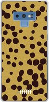 Samsung Galaxy Note 9 Hoesje Transparant TPU Case - Cheetah Print #ffffff