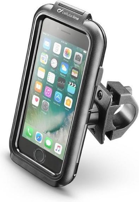 Interphone - Support iCase iPhone 7 Plus / 8 Plus Support de moto robuste  Guidon | bol.com