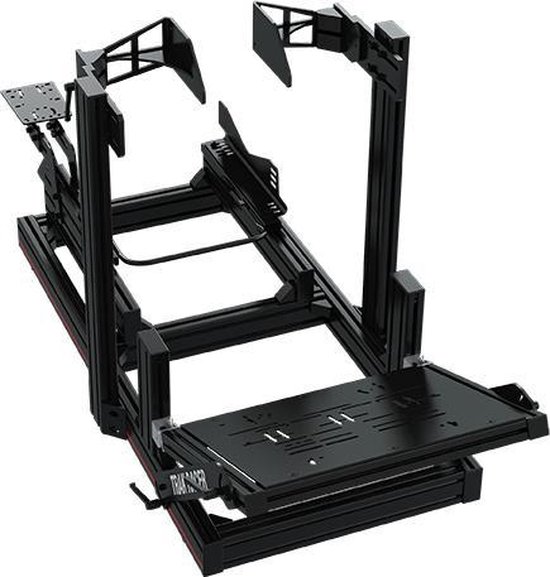 Bol Com Tr8020 Black Tr80 Mach 2 80mm X 40mm Aluminium Cockpit With Fanatec Podium Dd1 Dd2