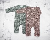R Rebels Kids Clothing Baby Boxpak Maat 74/80 | Leopard Green
