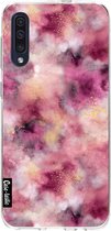 Casetastic Samsung Galaxy A50 (2019) Hoesje - Softcover Hoesje met Design - Smokey Pink Marble Print