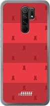 Xiaomi Redmi 9 Hoesje Transparant TPU Case - AZ Alkmaar #ffffff