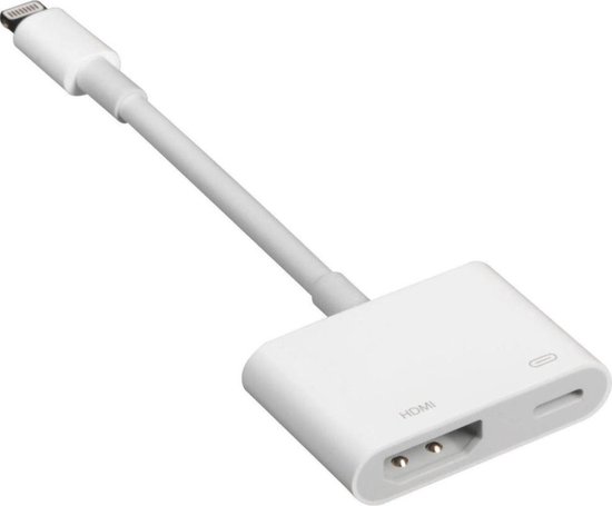 oogopslag boycot min Lightning naar Digital AV Adapter HDMI voor iPhone iPad | bol.com