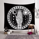 Hand & Symbols Wandkleed - Tarot Kaarten - Wanddecoratie - 200x150CM