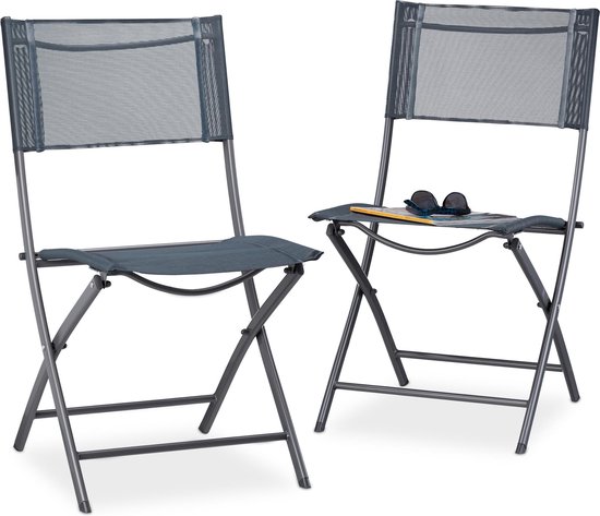 Lot de 2 chaises de jardin en rotin avec coussins,chaises de jardin empilables,chaises de