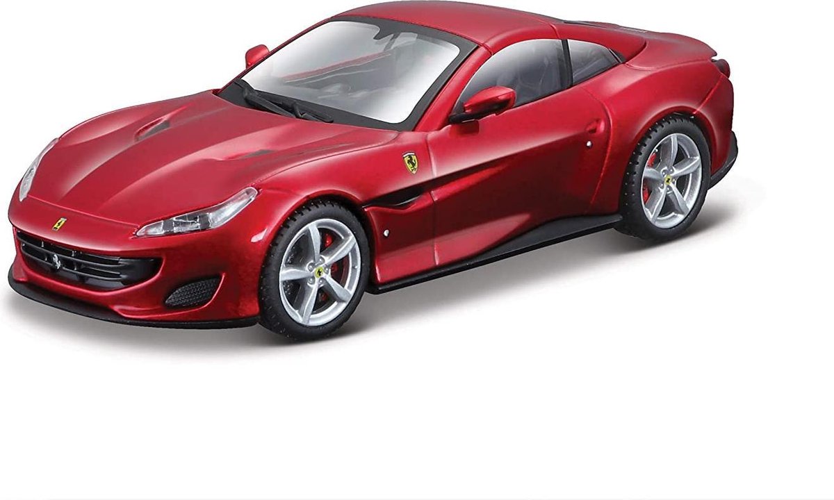 Ferrari Portofino 2018 (Rood) 1/43 Atlas - Modelauto - Schaalmodel - Model auto