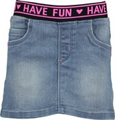 Blue Seven - girls woven jeans skirt, - JEANSBLUE ORIG - Vrouwen - Maat 122