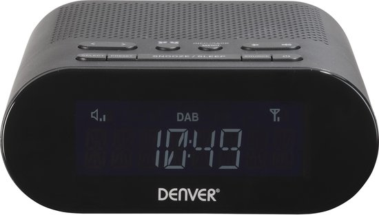 Radio-réveil DAB - Denver CRD-505 - avec connexion USB | bol.com