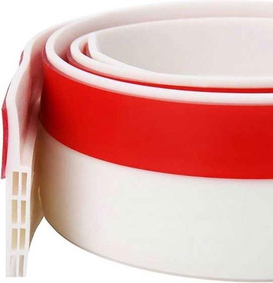 Aanpasbare Tochtstopper - Zelfklevende tochtstrip voor deuren - Wit - 100 cm x 5 cm