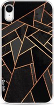 Casetastic Apple iPhone XR Hoesje - Softcover Hoesje met Design - Black Night Print