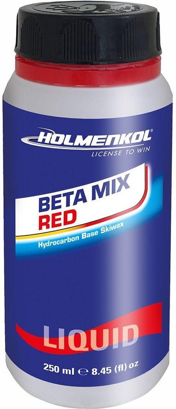 Holmenkol Betamix Red Liquid - Fart liquide pour ski et snowboard