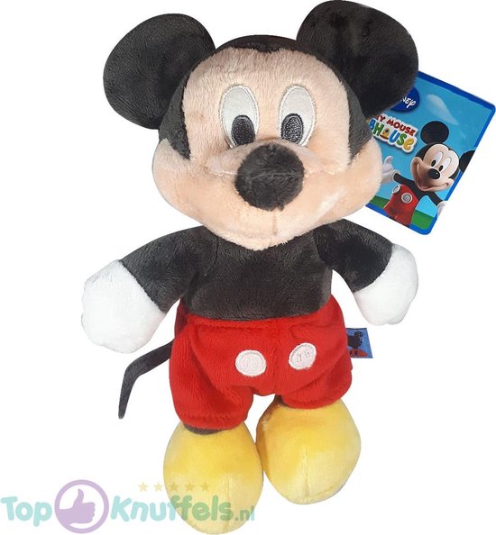 Mickey Mouse pluche knuffel 24cm – Disney Clubhouse Friends Mickey & Minnie  Mouse,... | bol.com