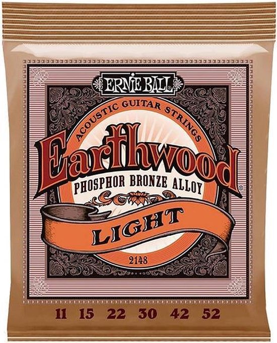 Foto: Ernie ball earthwood eb 2148 phosphor bronze snarenset akoestisch 11 52