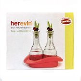 Herevin Olie en Azijn Set | Glas | Cadeau | Geschenk