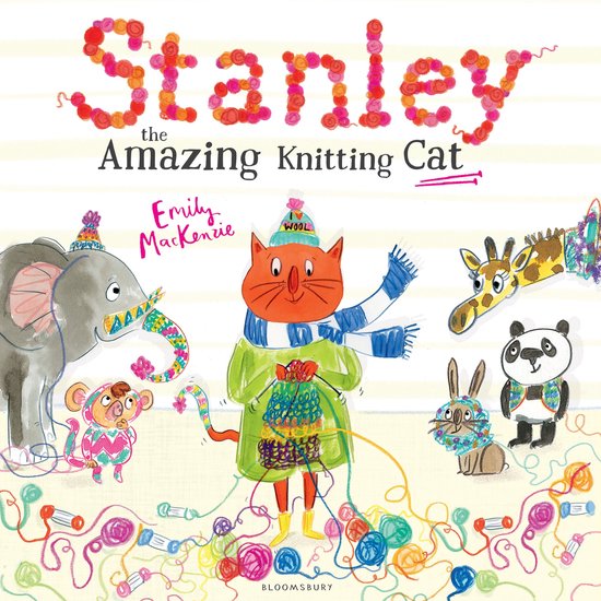 Stanley the Amazing Knitting Cat - cover