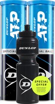 Dunlop ATP Tennisballen in blik - inclusief bidon - 2 x 4 stuks