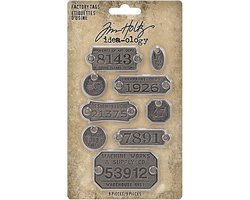 Tim Holtz Idea-ology Factory Tags (TH94039)
