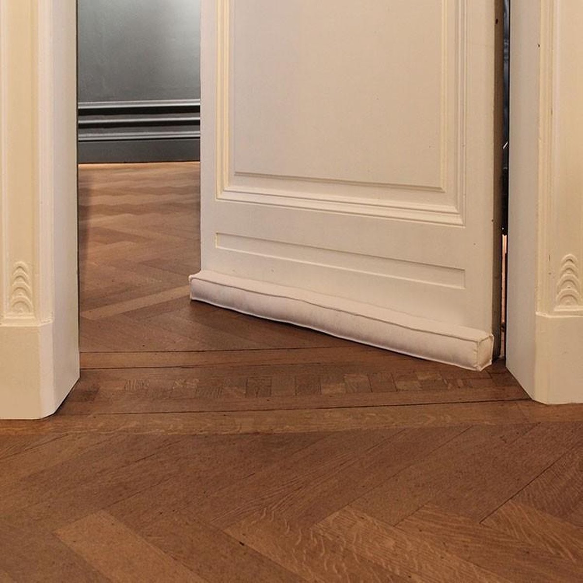 Rori - Magnetische tochtrol - Beige - 90 cm