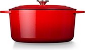 Blokker Excellent Braadpan - Ø 28 cm - Rood