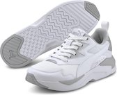 PUMA X-Ray Lite Wmns Metallic Sneakers Dames - Puma White-Puma White-Puma Silver - Maat 40
