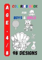 Coloring Book for Boys and Girls