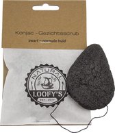 LOOFY'S - Scrub Gezicht | Loofy’s - Bio Konjac Reinigingsspons | New Scrub Ritual | Voor de Normale Huid | Badspons | Natuurspons | 100% plasticvrij & Vegan - Loofys
