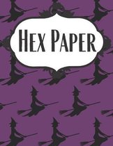 Witty Witch Hexagon Paper Notebook