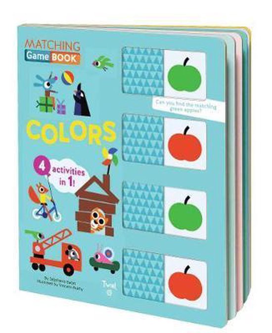Matching Game Book Colors, Stephanie Babin 9782408016142 Boeken bol