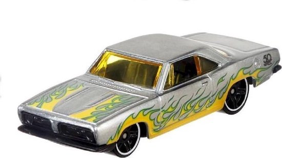 Hot Wheels 1/64 Zamac 68 Plymouth Barracuda - Série 50th Anniversary #8/8 (neuf)