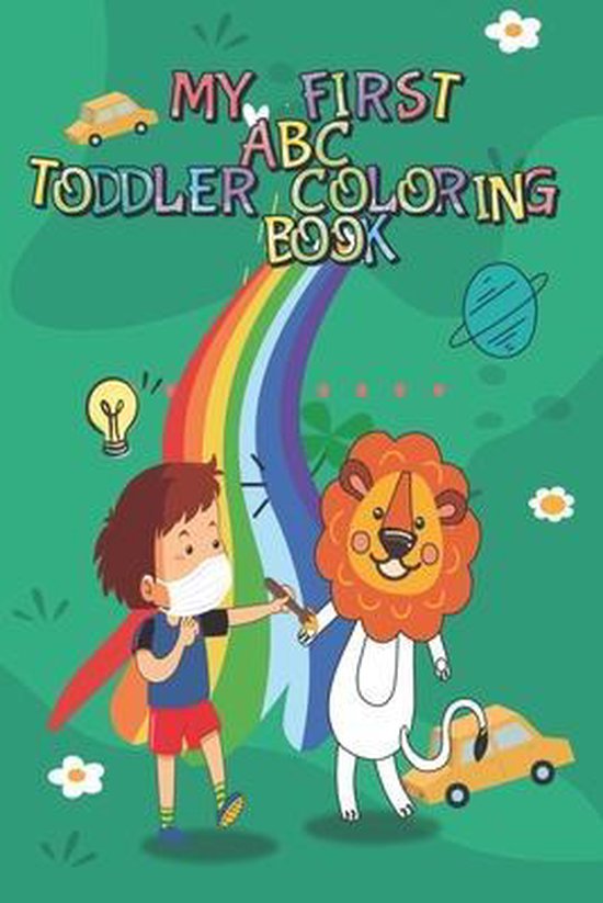 My First ABC Toddler Coloring Book - cover
