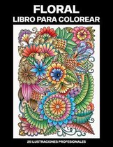 Floral Libro para Colorear