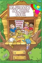 Alphabet coloring book: Kids alphabet coloring book