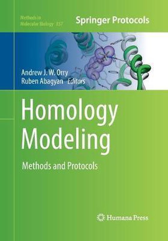 Methods in Molecular Biology Homology Modeling 9781493958801