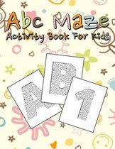 ABC maze activity book for kids