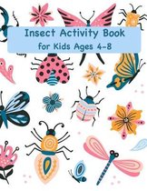 Insect Activity Book for Kids Ages 4-8