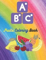 ABC Fruits Coloring Book