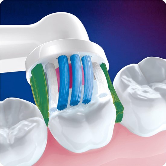Oral-B 3D White - Met CleanMaximiser-technologie -  Opzetborstels - 2 Stuks - Oral B