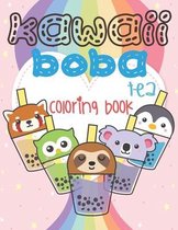 Kawaii Boba Tea Coloring Book