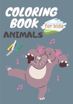coloring book for kids animals