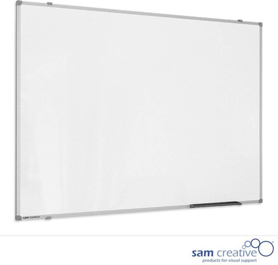Whiteboard Basic Series 60x120 cm | Magnetisch whiteboard | Sam Creative whiteboard
